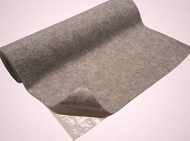 Selbstklebend Filzstoff Nadelfilz Meterware Filz 2 mm für DIY Auto KFZ Camper