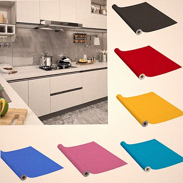 Selbstklebende Klebefolie Kleiderschrank Möbelfolie Kleidersc Dekofolie PVC
