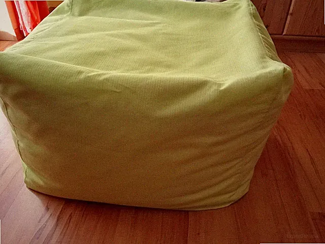 Selten benutzter Sitzsack Jordbro von Ikea, hellgrün, sehr guter Zustand