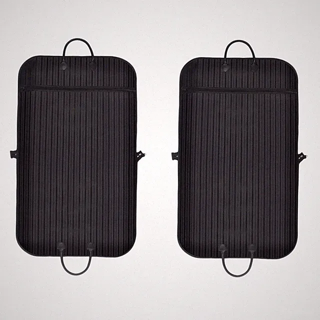 Set of 2 Staubabdeckungen Für Kleidung Anzug-Aufbewahrungstasche