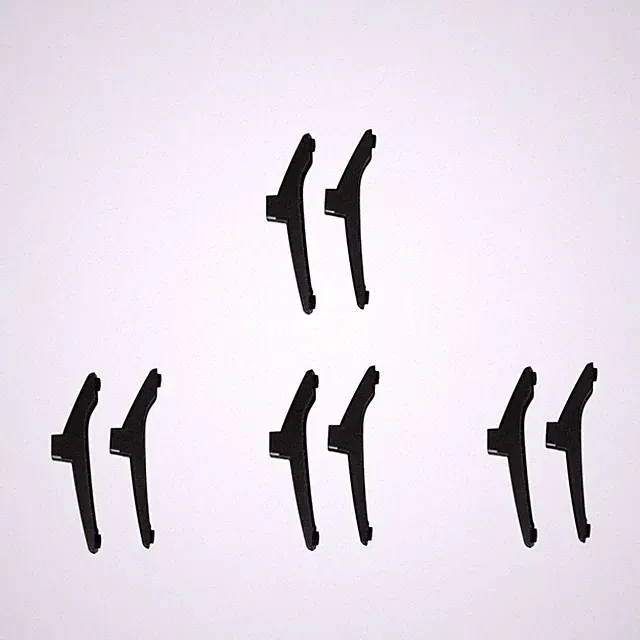 Set of 4 Flachbildschirmbasis Flachbildschirmhalterung Möbel Mit Beinmontage