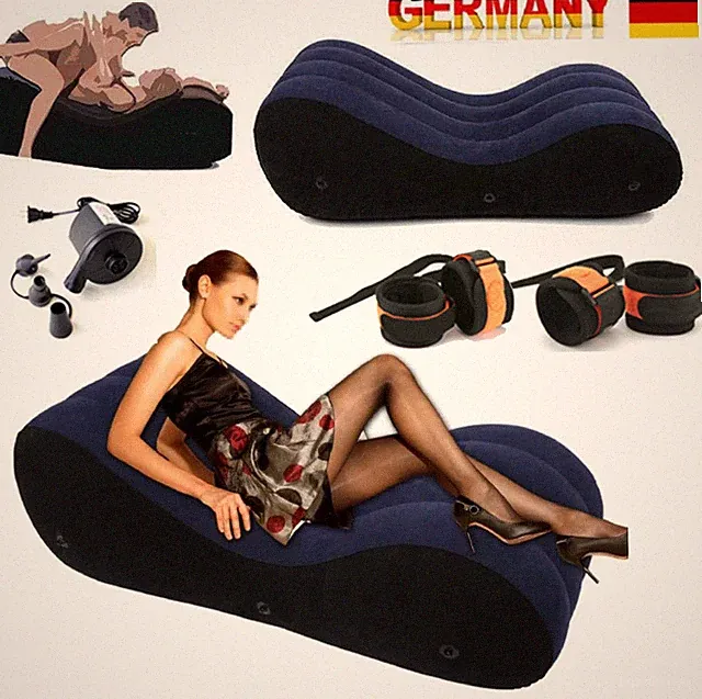 SexKissen Bett Aufblasbarer Stuhl Sofa Erwachsene Liebemöbel Sexmöbel Für Paare.