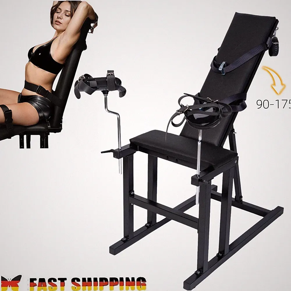 Sexstuhl erotische BDSM Möbel Bondage Verstellbare Spanking Bank Torture Paar