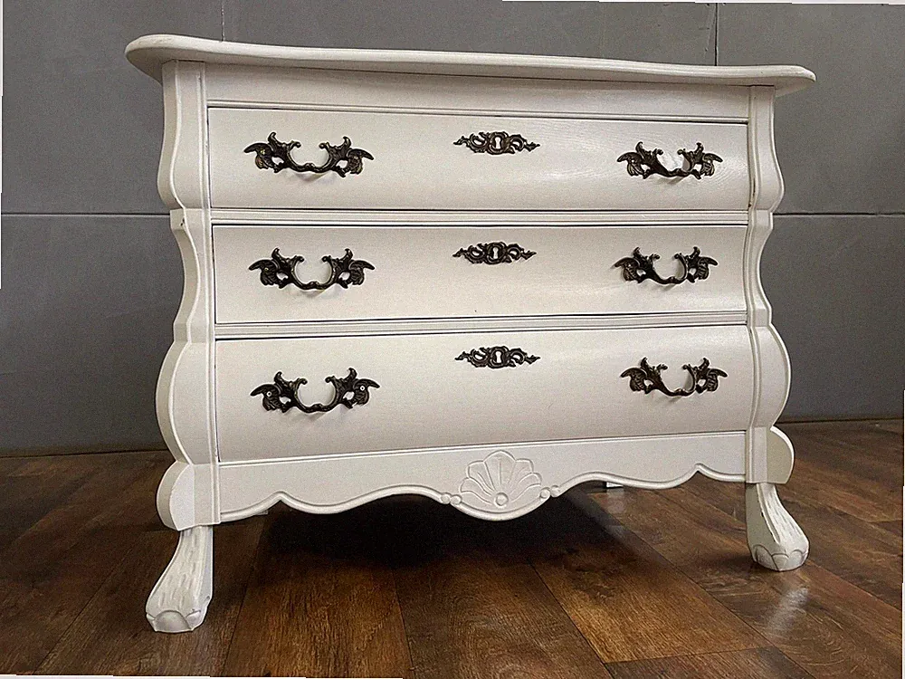 Shabby Chic Mini Kommode Kleinmöbel Schubladenkommode Barock Style #28