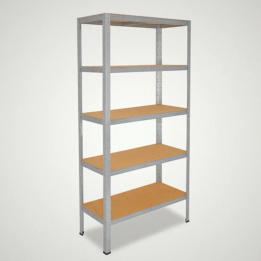 shelfplaza HOME Schwerlastregal verzinkt, Höhe 180 cm in 200 Varianten