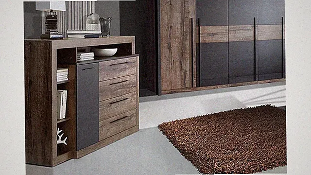 Sideboard Bellevue Kommode Anrichte Schwarzeiche und Schlammeiche