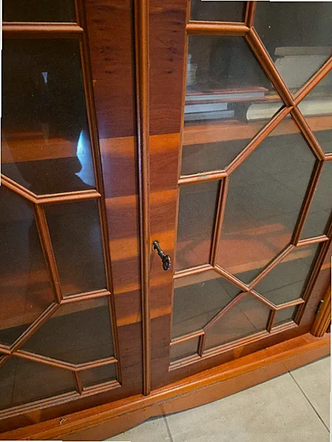 Sideboard Eibe Biedermeier Abbycraft Glasfront Schubladen schöner Zustand