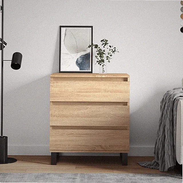 Sideboard Highboard Wohnzimmerschrank Anrichte Beistellschrank Holzwerkstoff Neu
