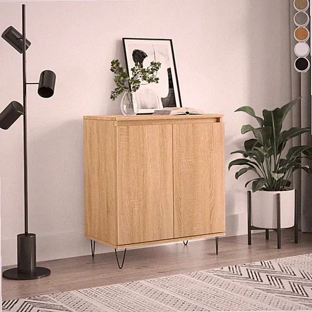 Sideboard Kommode Highboard Wohnzimmerschrank Beistellschrank Holzwerkstoff