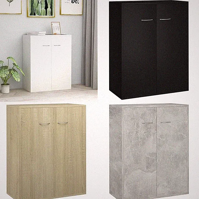 Sideboard Kommode Schrank Mehrzweckschrank Beistellschrank Holzwerkstoff vidaXL