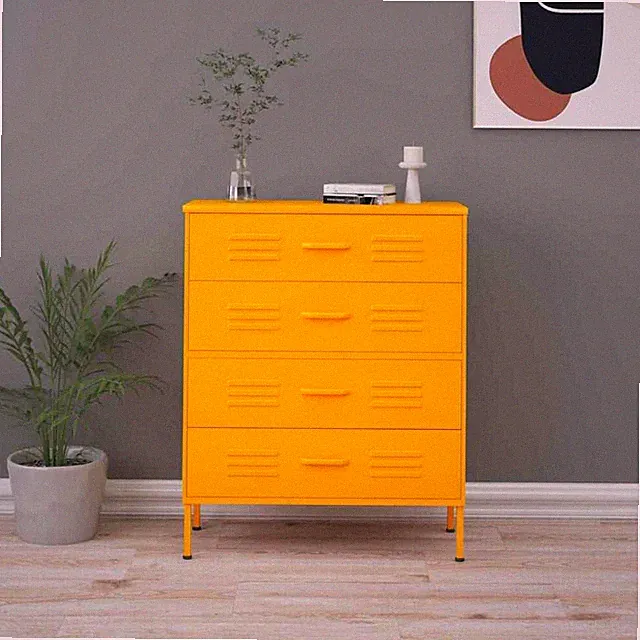 Sideboard Kommode Schubladenschrank Wandschrank Stahl Standschrank Stellfüße DED