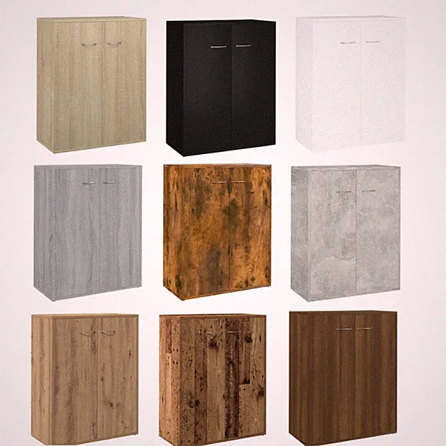 Sideboard Lowboard Kommode Schrank Beistellschrank 60x30x75 cm Holzwerkstoff