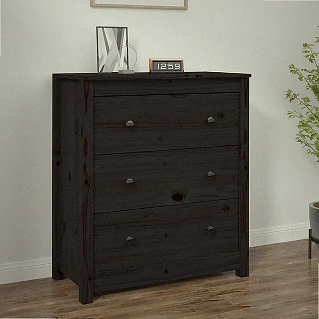 Sideboard Massivholz Kiefer Schrank Kommode Küchenschrank Aufbewahrungsschrank