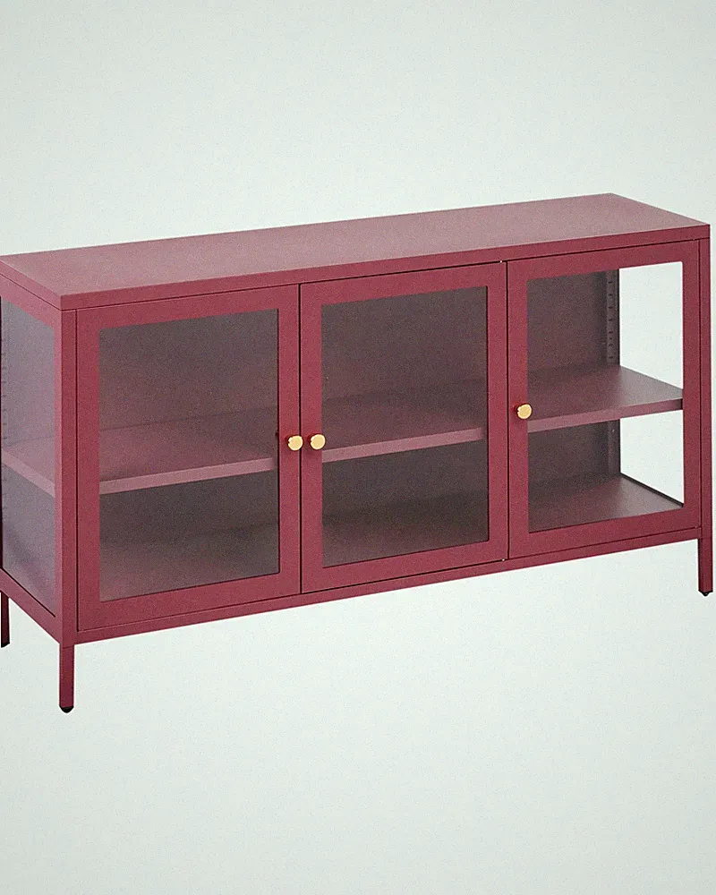 Pulverbeschichtet Vitrine