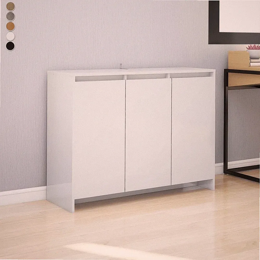 Sideboard mit 3 Türen Kommode Anrichte Schrank Beistellschrank Mehrzweckschrank