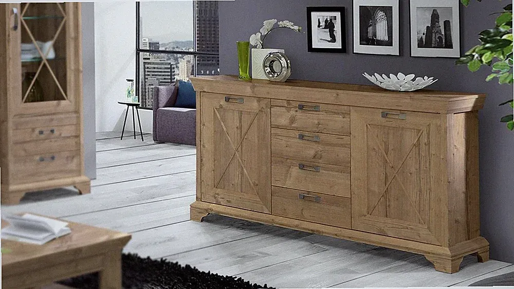 Sideboard Nepal Anrichte Kommode Schrank Wohnzimmerschrank in Bramberg Fichte