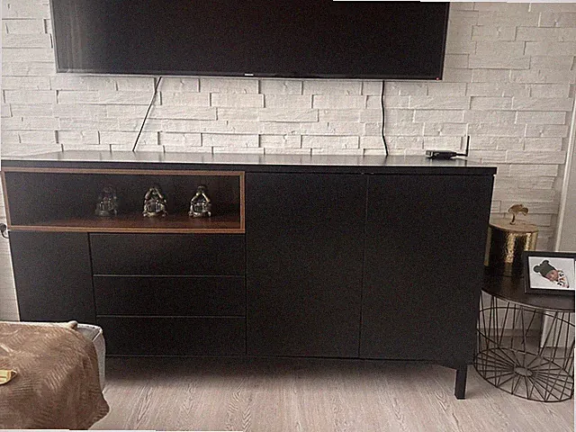 sideboard schwarz