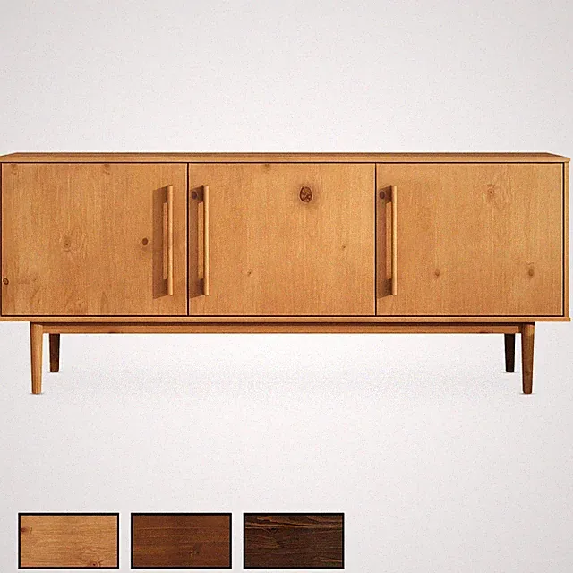 Sideboard TV Board Wohnzimmerkommode Mid Century Kommode
