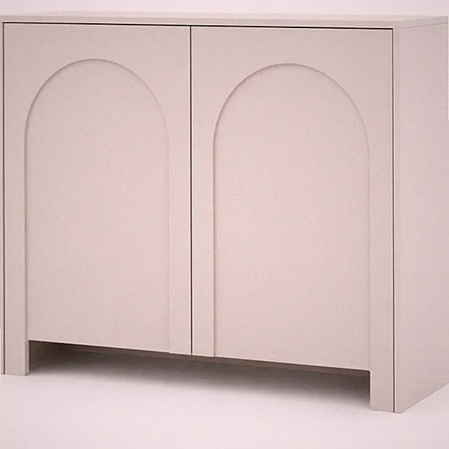 Sideboard Vento Kaschmir, 2 Türen, Breite: 103,5 cm / Höhe: 83 cm / Tiefe 35 cm