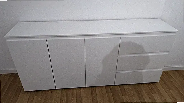 Sideboard Weiß 178/80/40