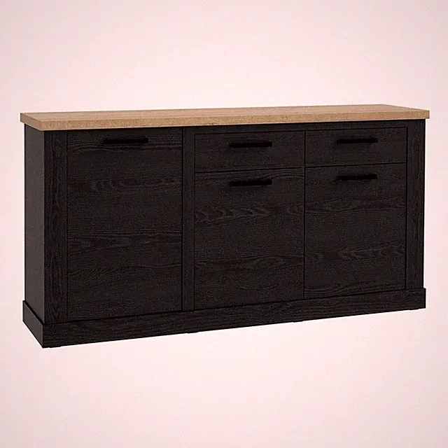 Sideboard Wohnzimmerschrank Cabezone Eiche Dekor Riviera Eiche Dekor 174 x 91 cm