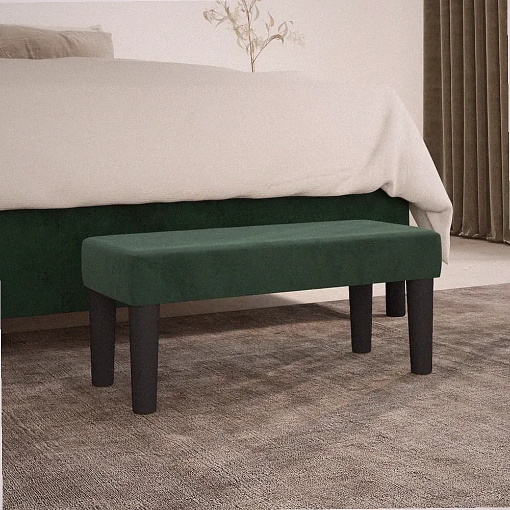 Sitzbank Bank Polsterbank Sofa Flurbank Garderobenbank Samtoptik Bettbank DE