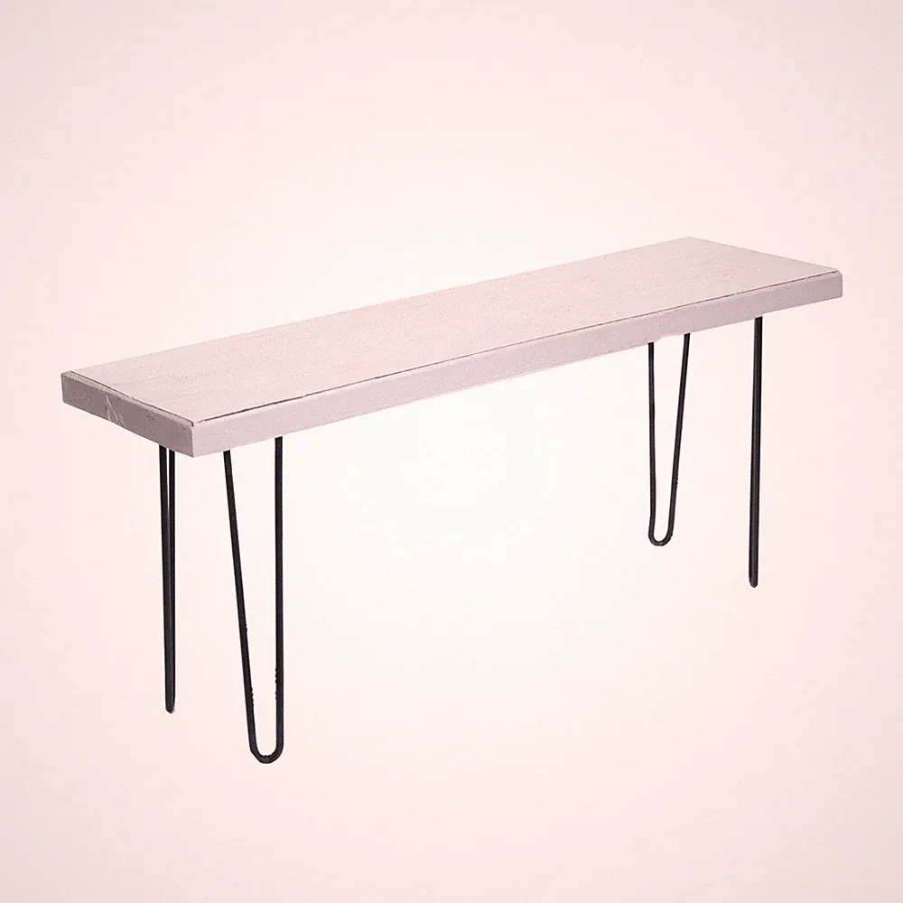 SITZBANK "BOHLE" | 120 cm, Massivholz | Flurbank, Sitzbank, Bettbank, Dekobank