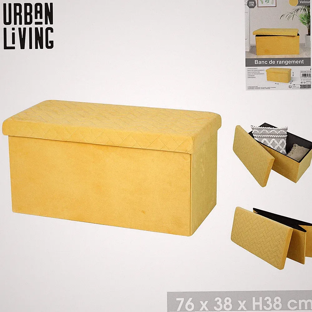 Sitzbank mit Stauraum Sitz-Box Sitzhocker Sitztruhe Aufbewahrungsbox Truhe Bank