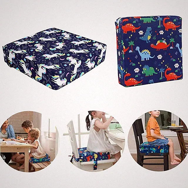 Sitzerhöhung Verstellbar Tragbar Kindersitze Stuhlkissen Boost Pad Kinder Baby