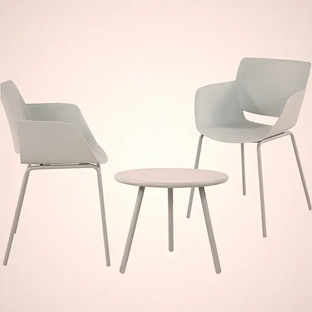 Sitzgruppe Berena Gartenset Tisch Berea Stühle Alpena UV-beständig wetterfest