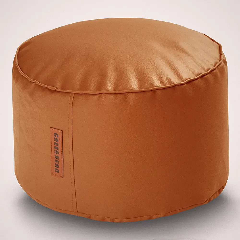 Sitzpouf Sitzhocker 25x45 Sitzsack Hocker Schemel Pouf Fußhocker rund EPS Perlen