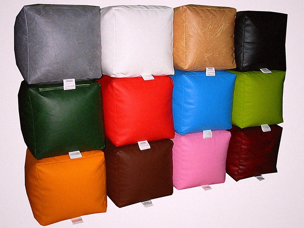 Sitzsack Bodenkissen Sitzkissen Hocker Cube Würfel Sitzwürfel Sitzhocker BEZUG