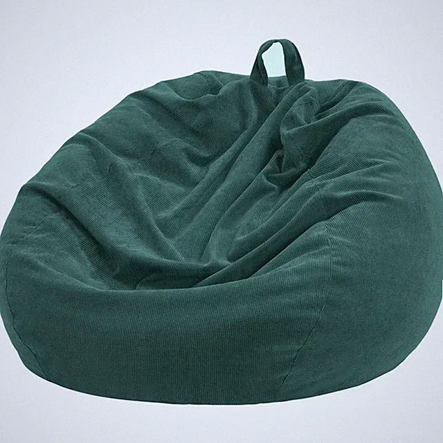 Sitzsack Groß Kinder Erwachsene Aufbewahrung Stofftier Lazy Sofa, 110x89cm