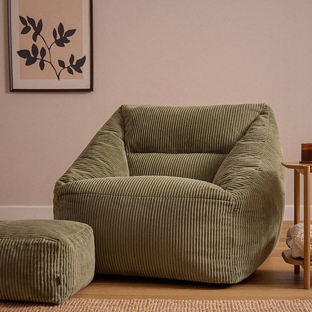 Sitzsack „Icon“ in Grün – modern und bequem für jedes Interieur