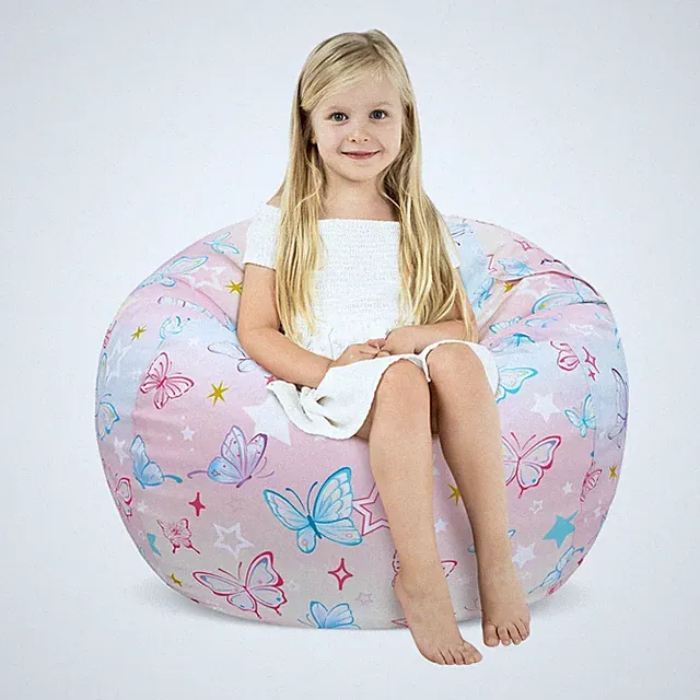 Sitzsack Kinder Spielzeug Stofftier Aufbewahrung, Große Größe Kuscheltiere Au...