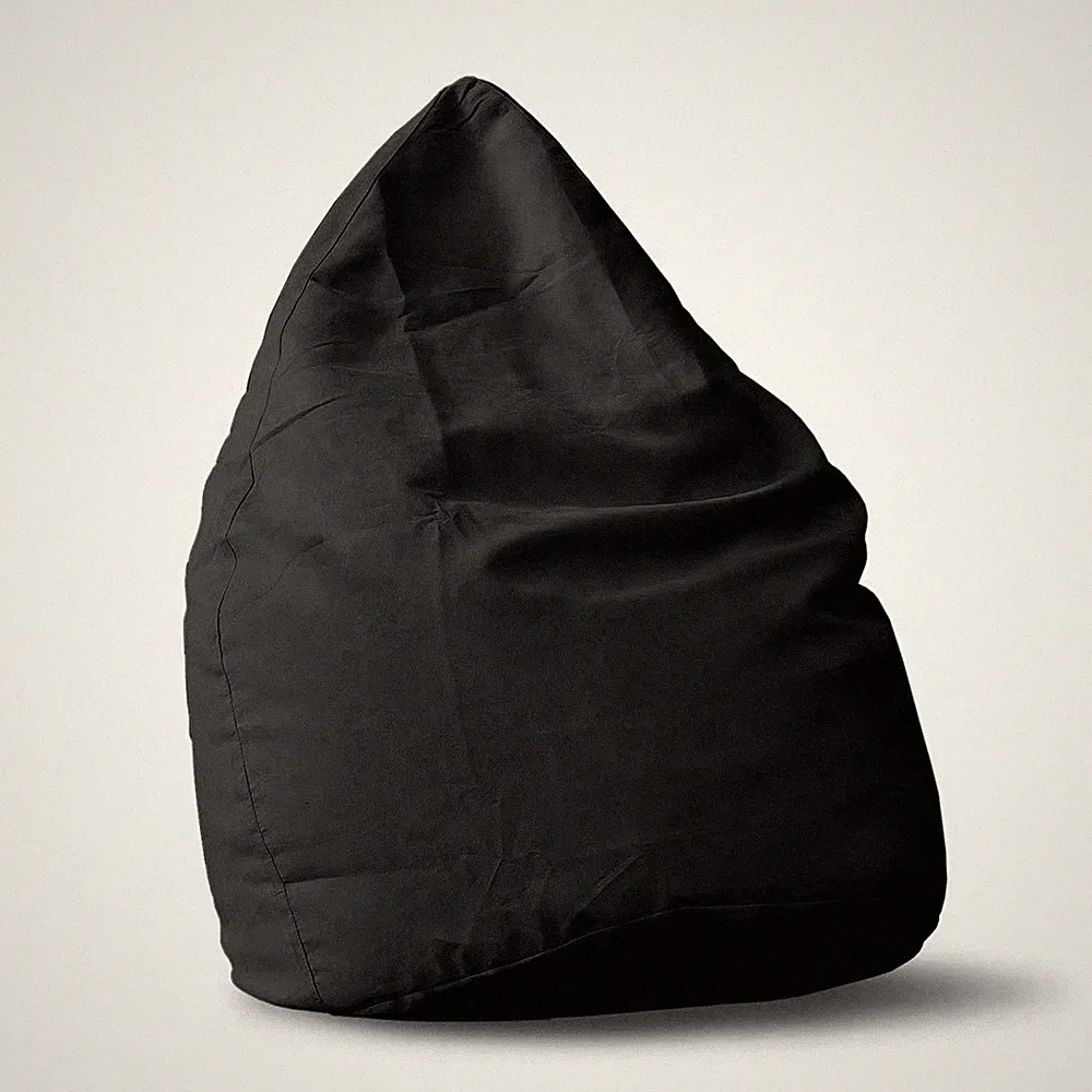 Sitzsack mit Füllung 120L EPS Perlen Riesenkissen Tropfenform Relax Sitzkissen