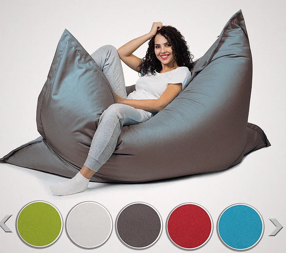 Sitzsack mit Füllung Sitzkissen Beanbag Indoor Outdoor XL- XXL Sessel für Kinder