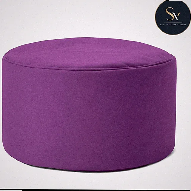 Sitzsack Pouf 50 L | Kompakter Sitzsack mit 3-in-1-Funktion: bequemer Hocker,...