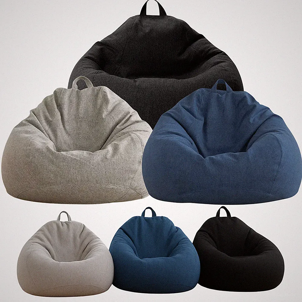 Sitzsack Relaxsessel Sitzkissen mit Füllung XXL Puff Bodenkissen Bean Bag