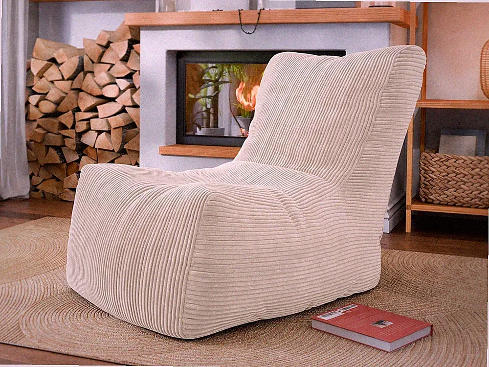 Sitzsack Rest Cord Sitzkissen Hocker Sitzhocker Sessel Modern PR M24