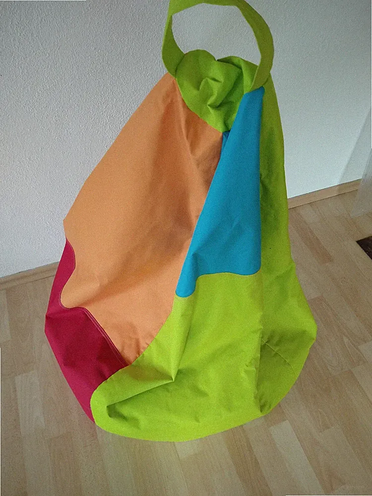 Sitzsack Sitting Point, Beanbag, bunt, Harlekin