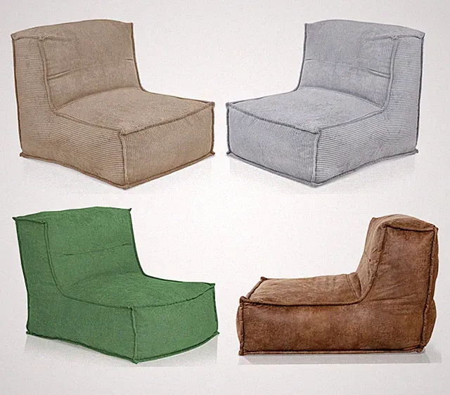 Sitzsack Sitzsacksessel Loungesessel Polstersessel Sofasessel COZY 3 Bezugsarten