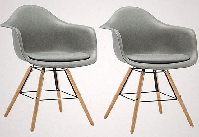 Skandinavisches Design Stuhl Stühle Sessel Holz Schwarz 116sz-2 s.Beschreibung