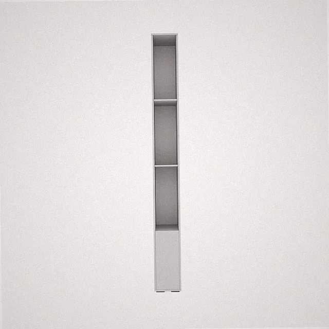 SMARTBett Schmales Regal STA.0021 M3/M2 (55 cm Tiefe) inkl. LED-Beleuchtung