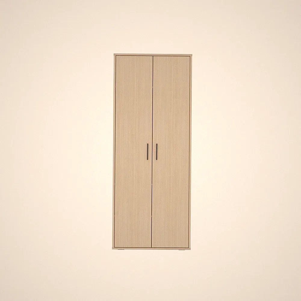 SMARTBett Schrank STA.0026 M2/M3 (55 cm Tiefe) – 2-türiger Kleiderschrank, 90 cm
