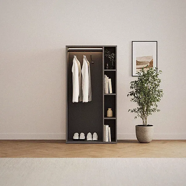 SMARTBett Schrank STA.2.0016 (Serie M2 Tiefe 55cm) Höhe 168,2cm