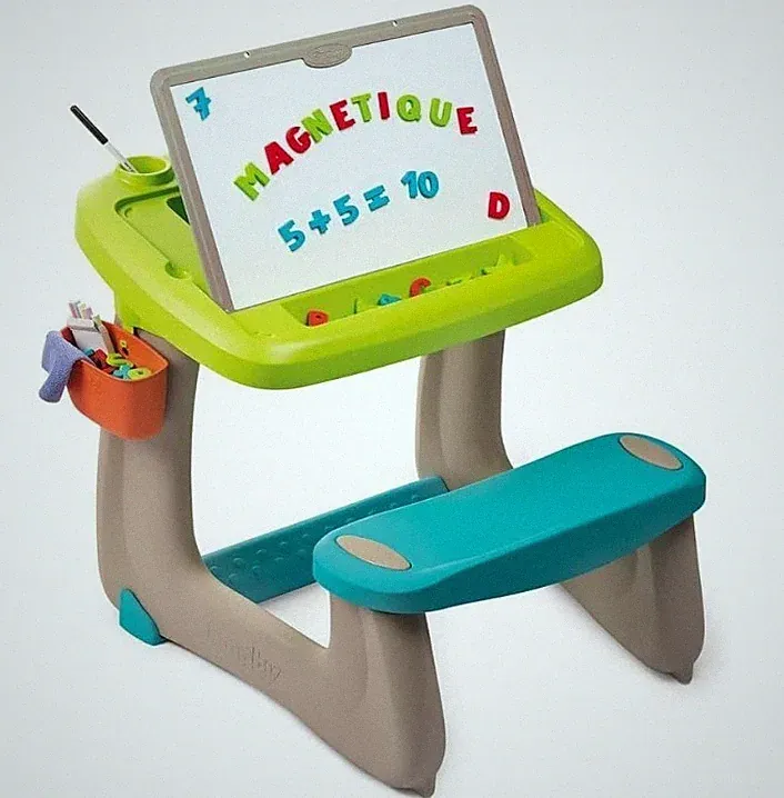 Smoby Schreibtisch Kindermöbel Kleiner Schreibtisch Lernen Spielen Kinderzimmer