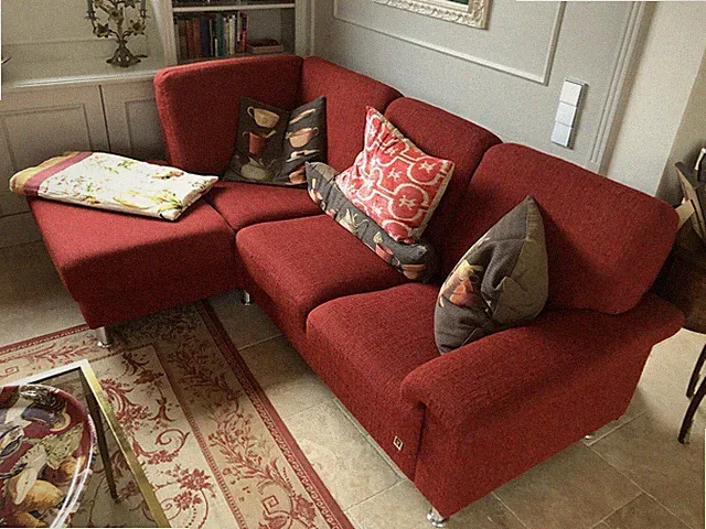 sofa 3 sitzer gebraucht Mit Sssel Muster Ring