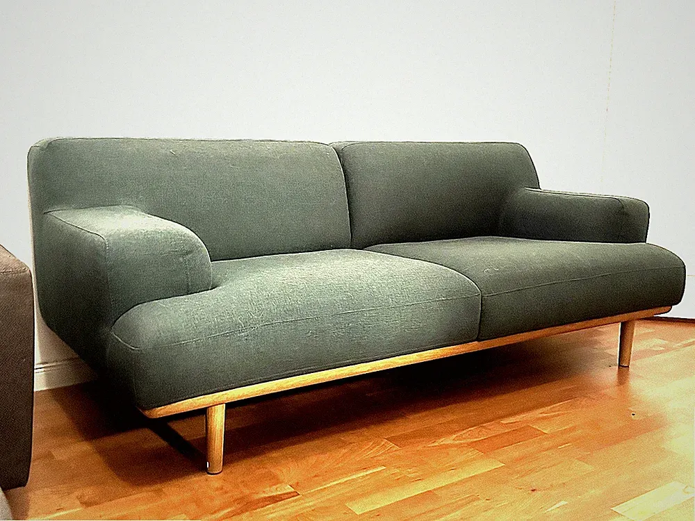Sofa Bolia Madison, neuwertig, grün, Breite 204 cm