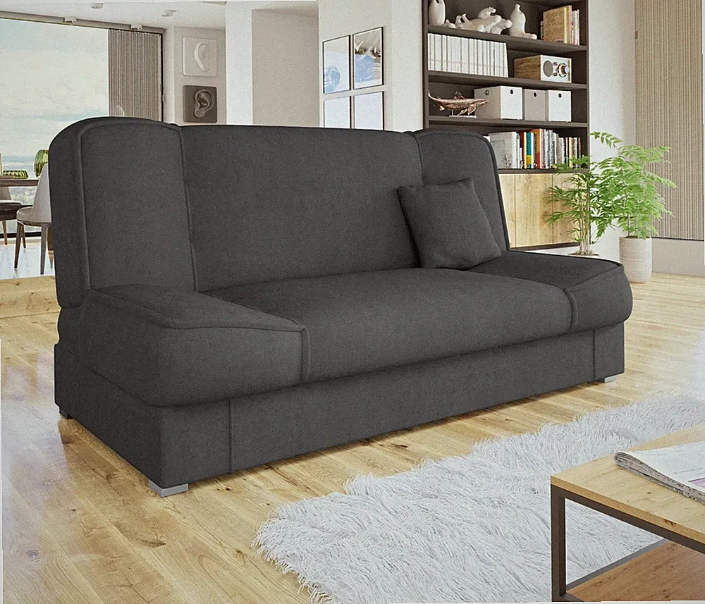 Sofa Debby Schlafsofa Couch Polstersofa mit Schlaffunktion und Bettkasten M24